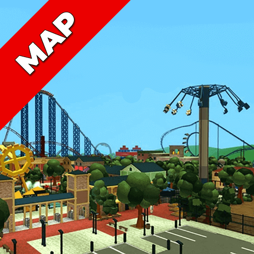 theme park map for roblox icon