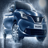Baleno popular car driving:3d free racing game icon