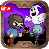 Ninja vs Scary Ghosts icon