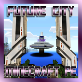 Zukunft Stadtplan MCPE - Karte Minecraft PE icon