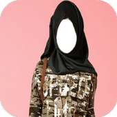 Hijab Lady Jeans Fashion Photo Frames on 9Apps