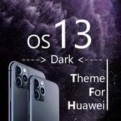 Os13 Dark Emui-9.1 Theme for Huawei on 9Apps