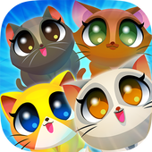 Cute Cats Match 4 icon