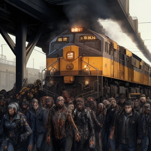 Zombie train: endless express icon