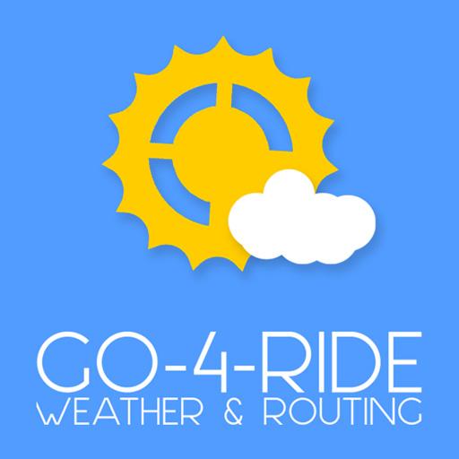 Go-4-Ride: Cycling Weather &amp; Route planner icon