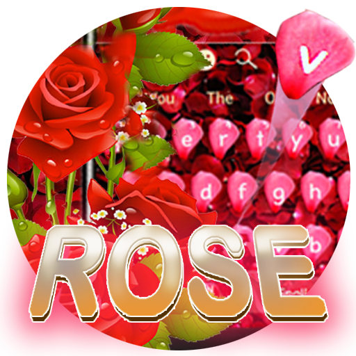 Red Rose Keyboard Theme icon