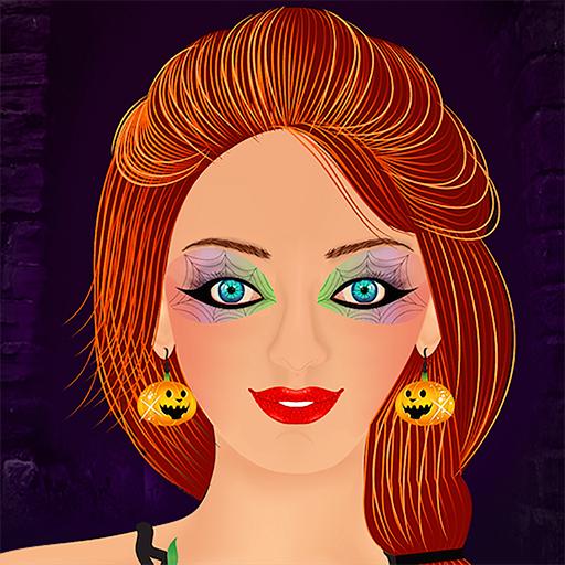 Halloween Girl Dress Up Game icon