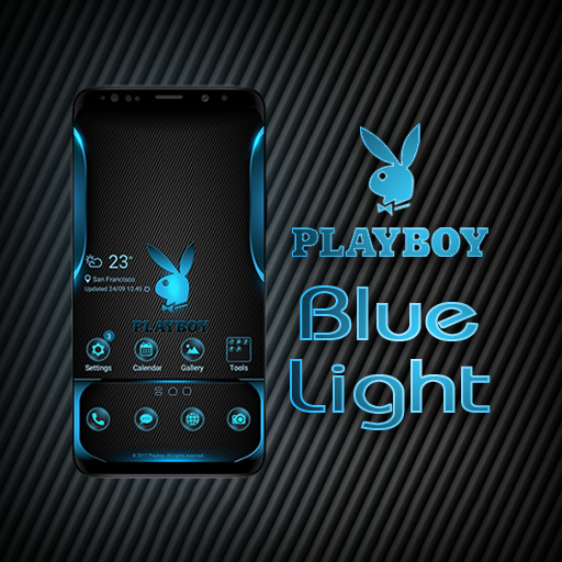 Playboy Blue Light Theme icon