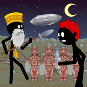 Stickman mentalist. Ny-Ka and Undertaker icon