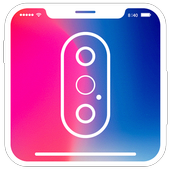 X Plus Camera - Phone X camera icon