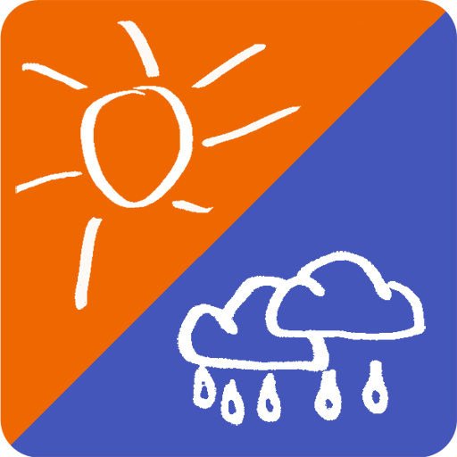 Wetter-Duo, 2Mal Wetter zum Vergleich, hier und da icon
