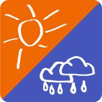 Wetter-Duo, 2Mal Wetter zum Vergleich, hier und da on 9Apps