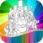 Five Nights Freddy Coloring Book icon