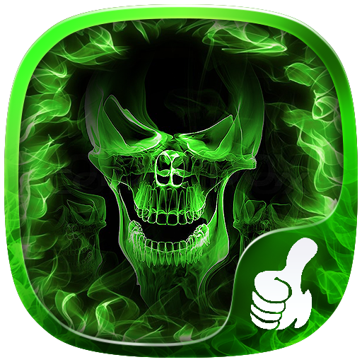 Hell Skull Fire Theme icon