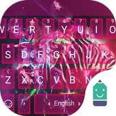 Zebra Waves Typany Keyboard on 9Apps