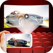 Photo Video Projector Prank icon