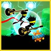 Ninja Shadow Rock Stars - Samurai Sword fighting
