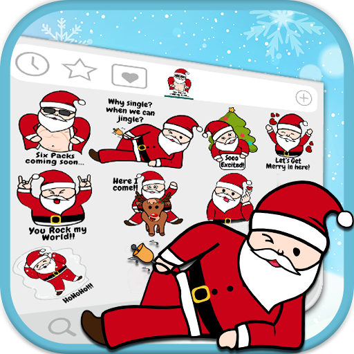 Sexy Santa Claus Emoji Stickers icon