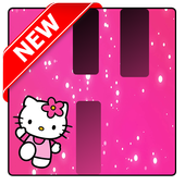 Pink Hello Kitty Piano Tiles 2018 icon