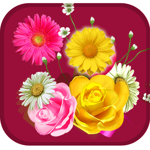 live flower wallpaper magic touch icon