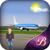 Airplane Photo Frame आइकन