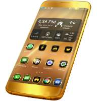 Tema Neon Gold untuk Launcher