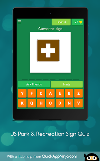 US Park Sign Quiz Game screenshot 15