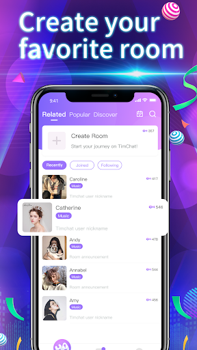 Halla - Group Voice Chat screenshot 11