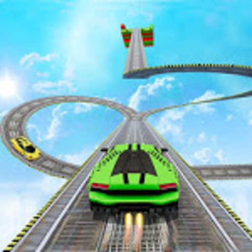 Real Impossible Car Stunt Racing Games- Free Games icon