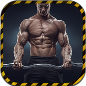 Abdominal training icon