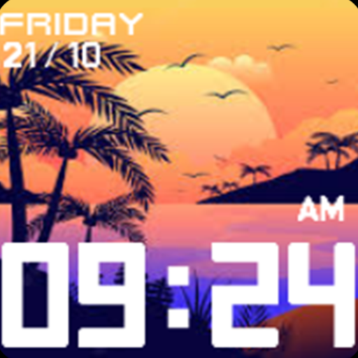 Widget Clock Live Wallapaper icon