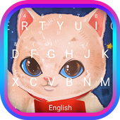 World Cup Psychic Cat Keyboard Theme icon