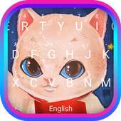 World Cup Psychic Cat Keyboard Theme