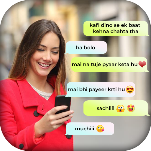 Fake Chat With Girlfriend - Fake Girl Conversation icon