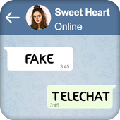 TeleChat : Create Fake Chat icon