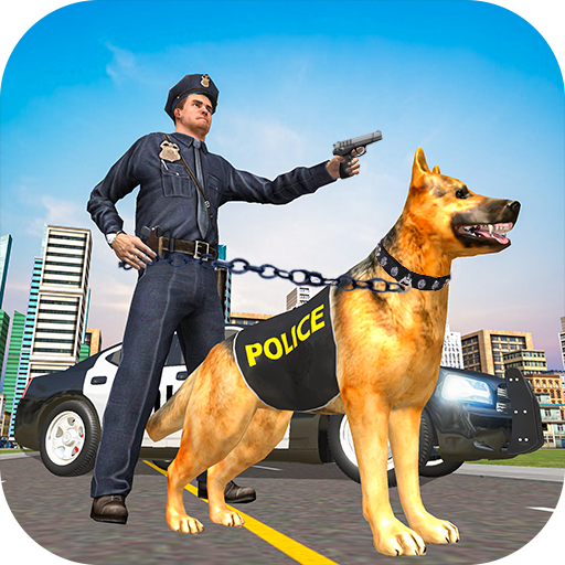 City Police Dog Simulator, 3D Police Dog Game 2020 icon
