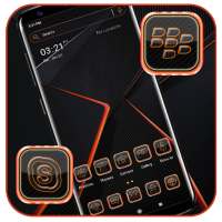 Orange Light Launcher Theme