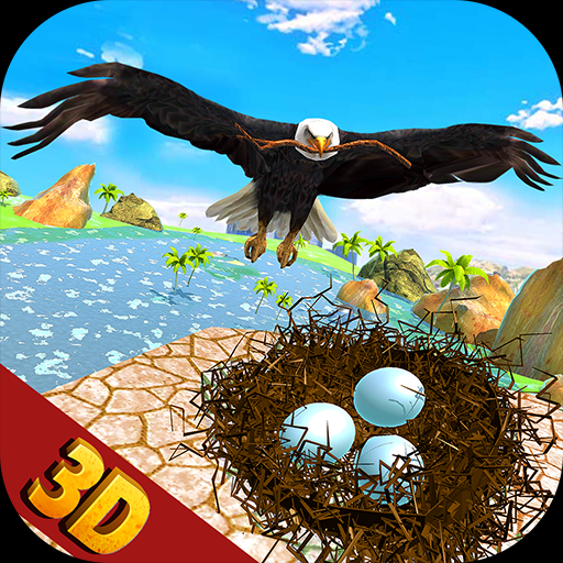Eagle Family Survival Sim Game icon