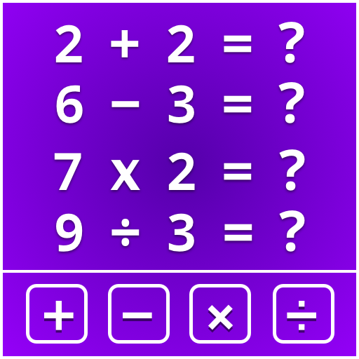 Math games - Brain training icon