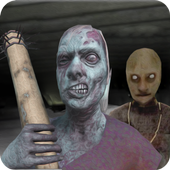 Zombie Granny - Scary Horror game icon