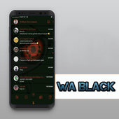 GB WA Mod Black Tema Terbaru icon