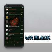 GB WA Mod Black Tema Terbaru