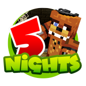 Horror 5 Nights At pizzeria Freddy’s Minigame MCPE icon