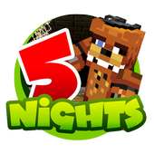 Horror 5 Nights At pizzeria Freddy’s Minigame MCPE