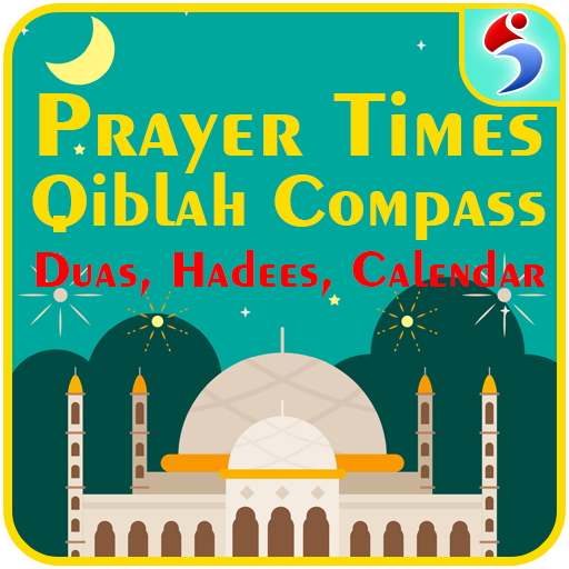 Prayer Times, Qiblah Compass, Hirji Calendar, Azan icon