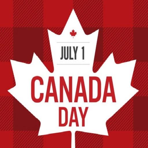 usa canada day special - gif Whatsapp status icon
