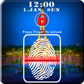 Fingerprint Lock screen  PRANK icon