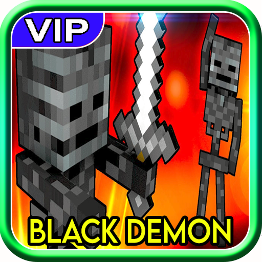 Black Demon Wither Skeleton Craft Mod Minecraft PE icon