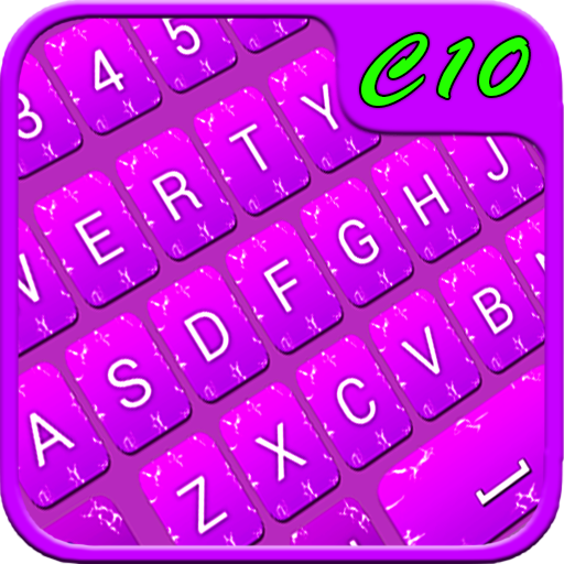 Purple Keyboard icon