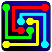 Colors Pipe : Connect Dot - Link Dot icon